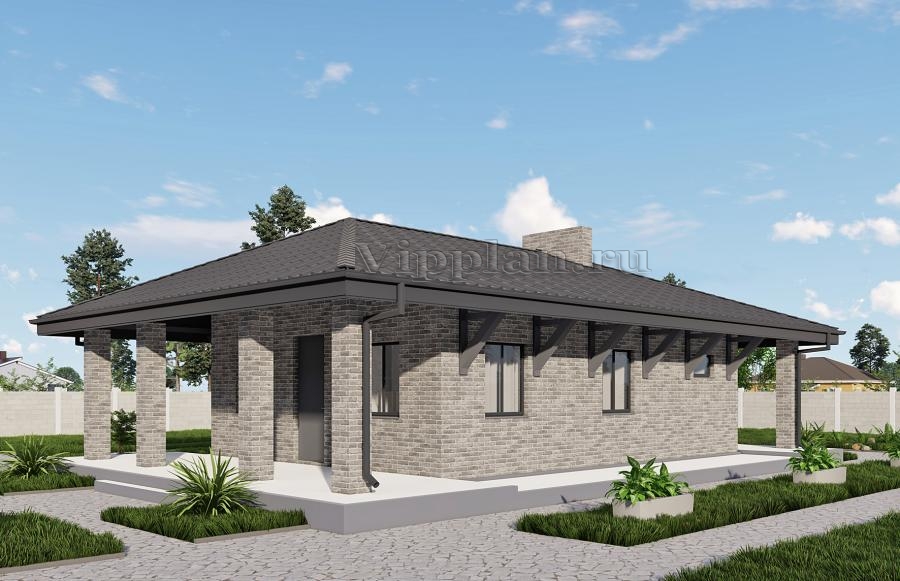 Летняя кухня с террасой